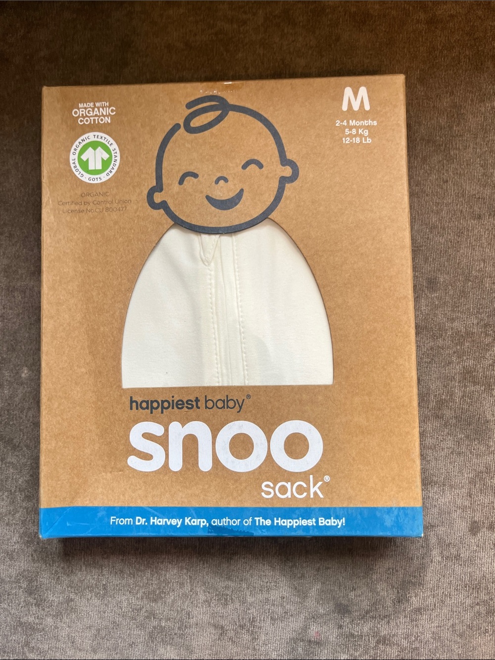 Happiest Baby Snoo Sack Baby Sleep Sack - Cream (M)